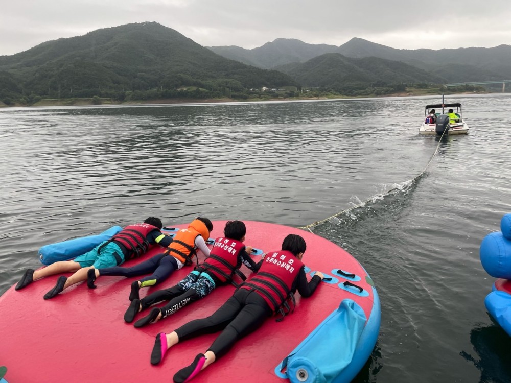 계절수업-수상스키