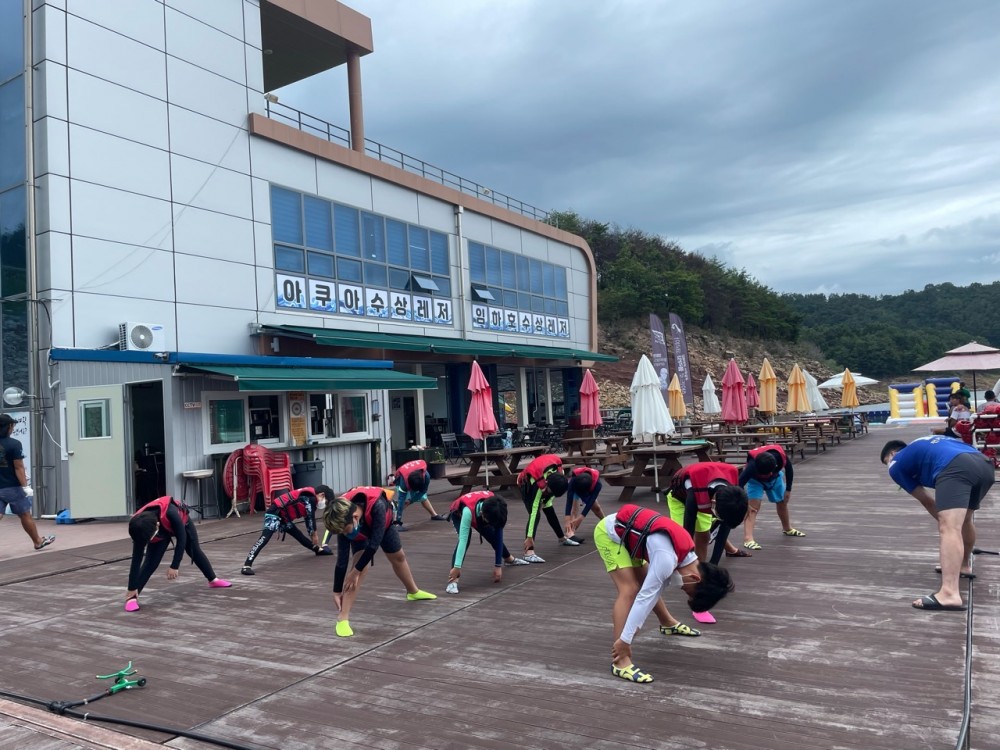 계절수업-수상스키